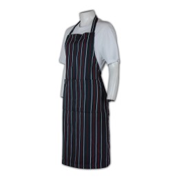 AP042 stripe pattern aprons design store hong kong AP042 stripe pattern aprons design store hong kong